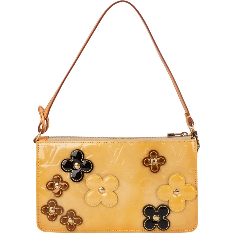 Louis Vuitton Tote Louis Vuitton Monogram Vernis Fleurs Lexington Poc gelb