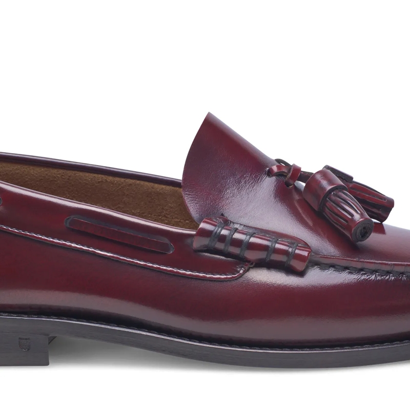 Henry Stevens Monkstraps Loafer Hunter M TL bordeaux(Image 3)
