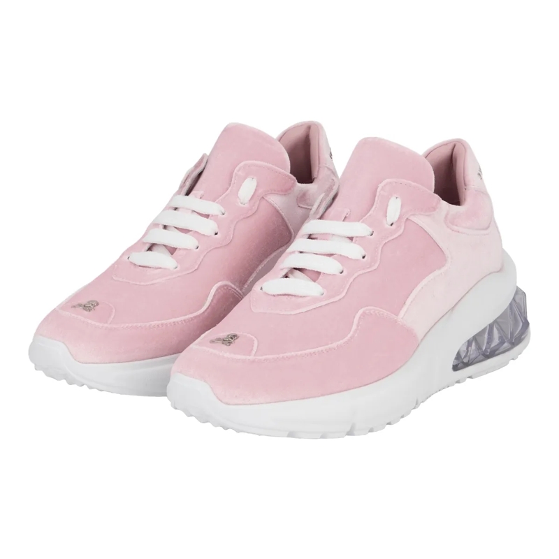 Philipp Plein Low-Top-Sneaker Läufer Sneaker rose