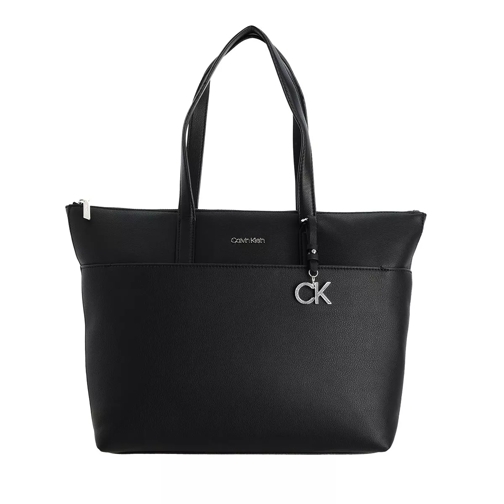 Calvin Klein Must Shopper Large Slip Pocket Black Shopping Bag
