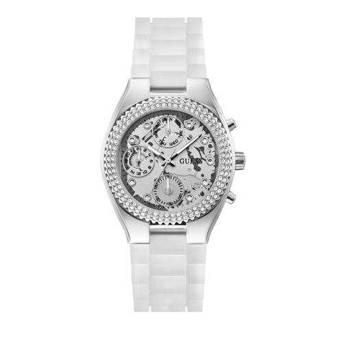 Guess Quartz Horloge Jelly Clear