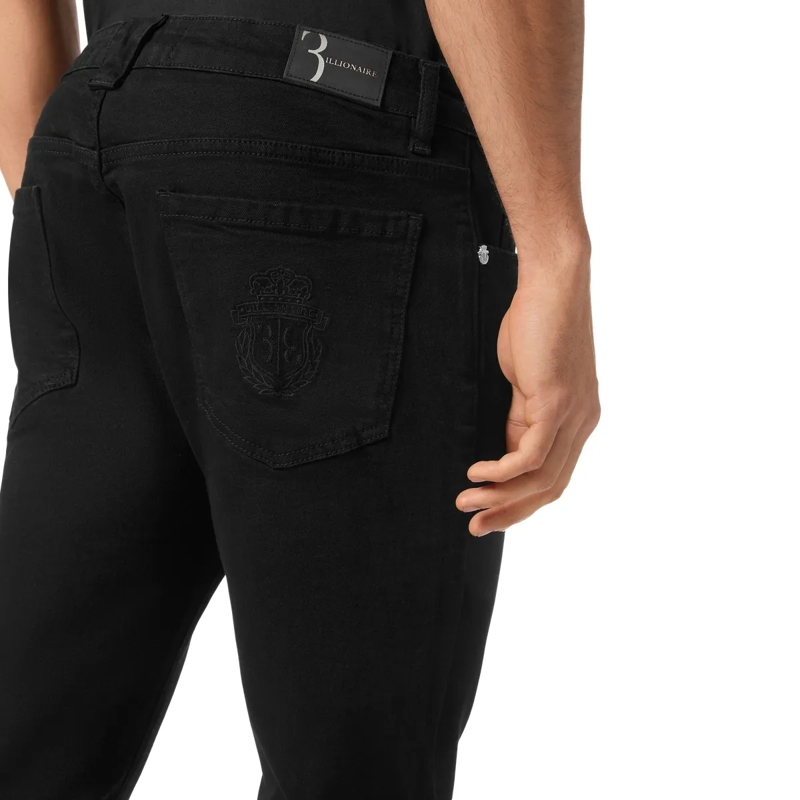 BILLIONAIRE Jeans mit geradem Bein Jeans Regular Fit schwarz(Image 4)
