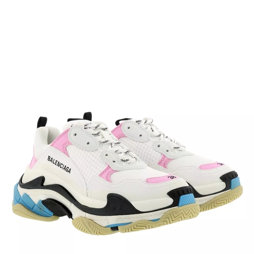 Balenciaga Triple S Sneakers Pink/White/Blue Low-Top Sneaker