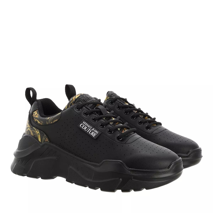 Versace sales sneakers black