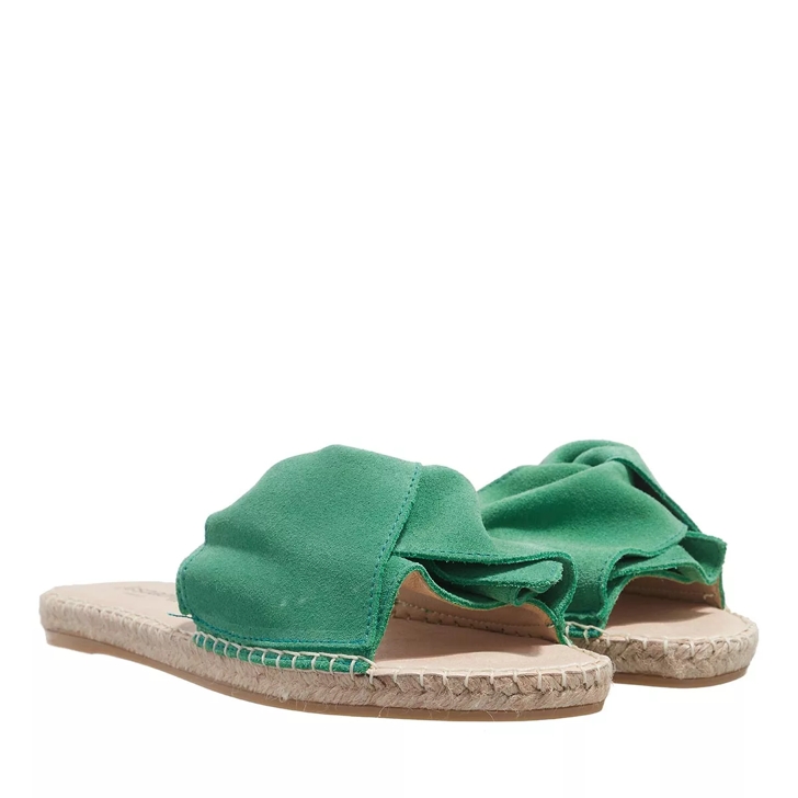 Espadrij l originale Plage Boucle Vert Claquette