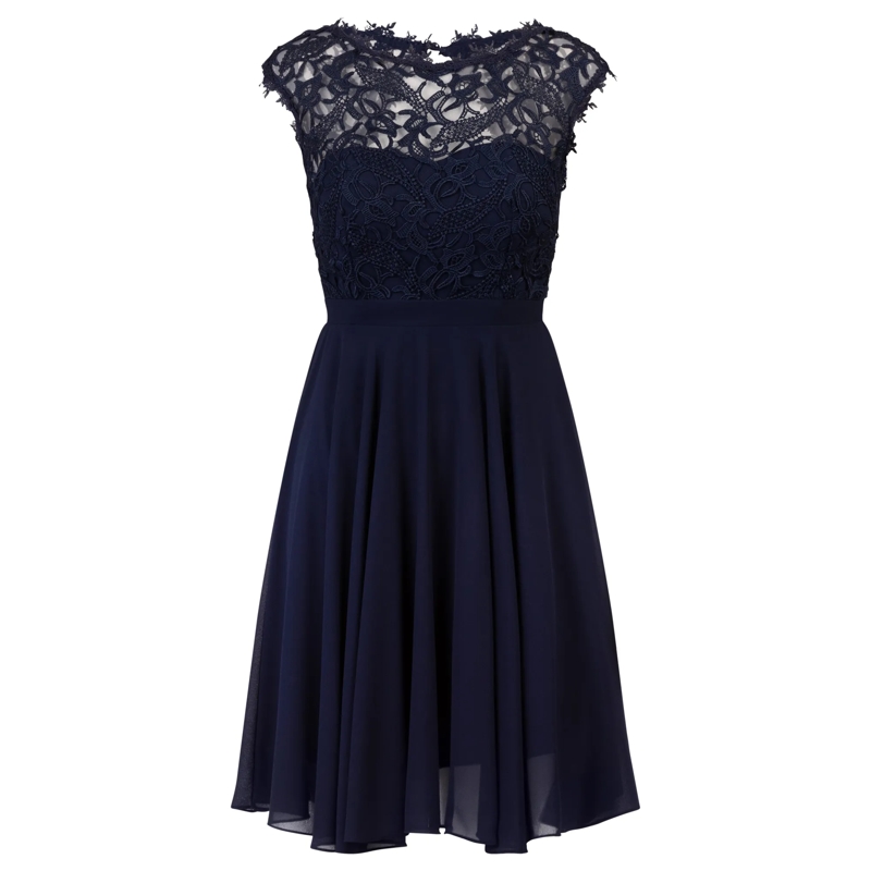 Kraimod Midikleid Kleid dunkel-blau