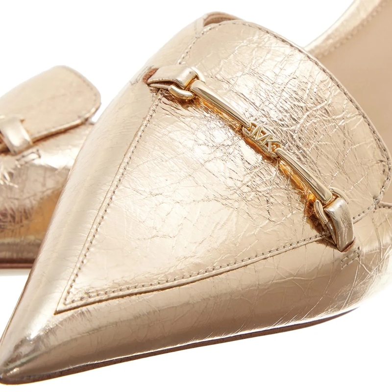 MICHAEL Michael Kors Pumps Lena Sling Pump Pale Gold(Image 7)