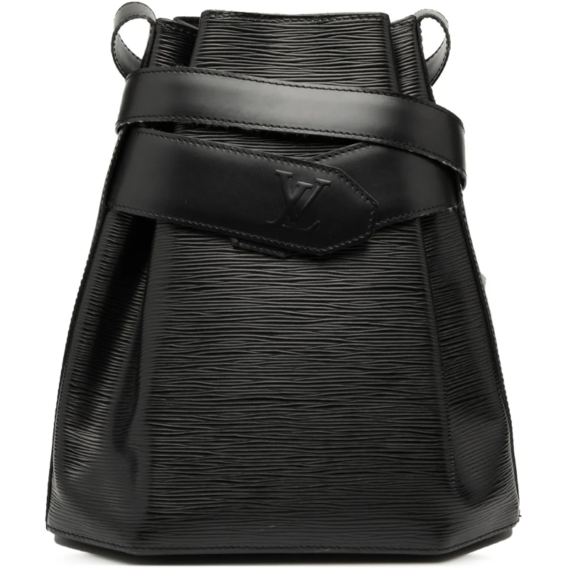 Louis Vuitton Schultertasche Epi Sac D Epaule PM schwarz