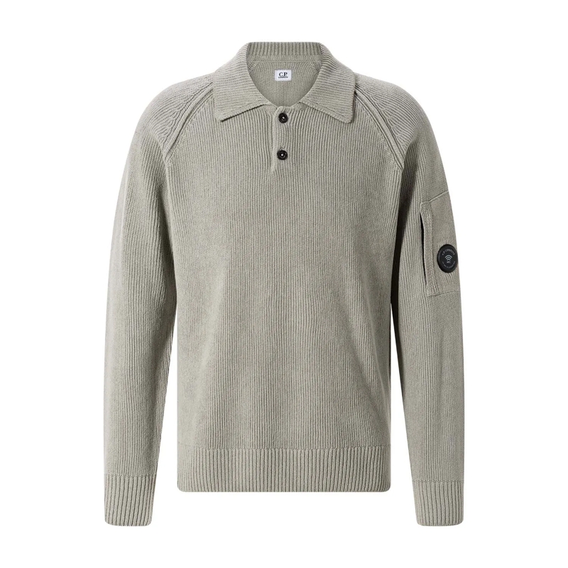 CP Company Pull Pullover aus Baumwolle grau