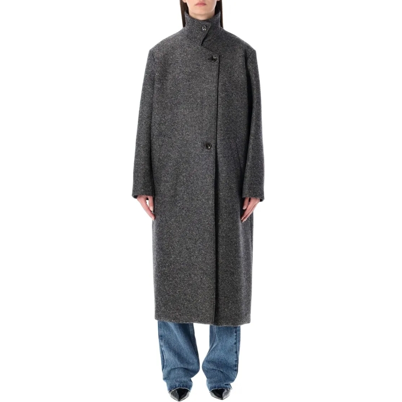 SOEUR Manteau de transition Germain Coat Grey