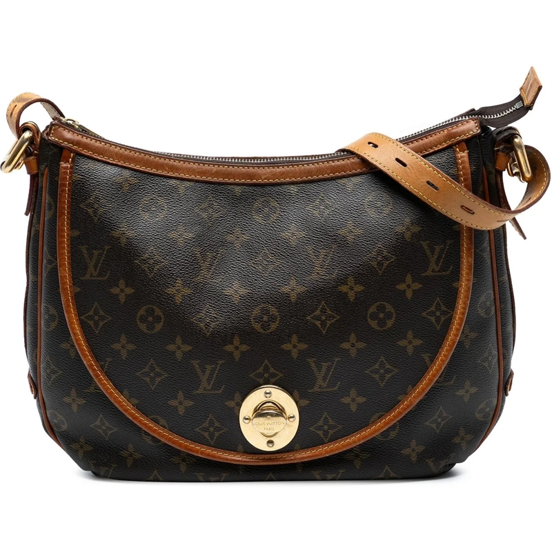 Louis Vuitton Schultertasche Monogram Tulum GM braun