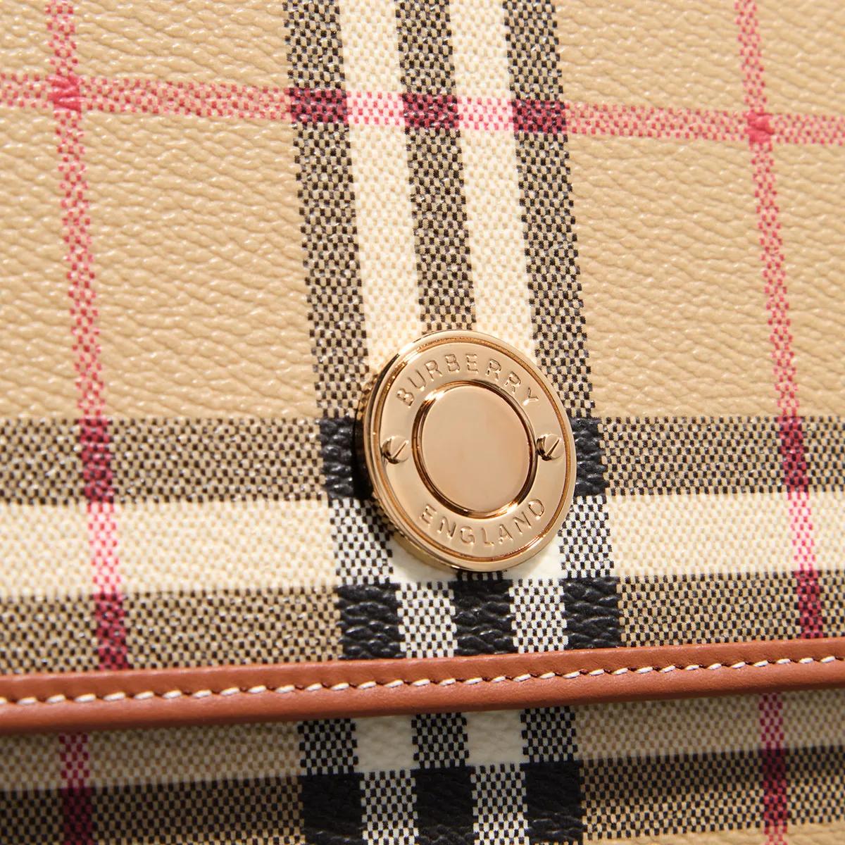 Burberry Crossbody bags Check Shoulder Bag in beige