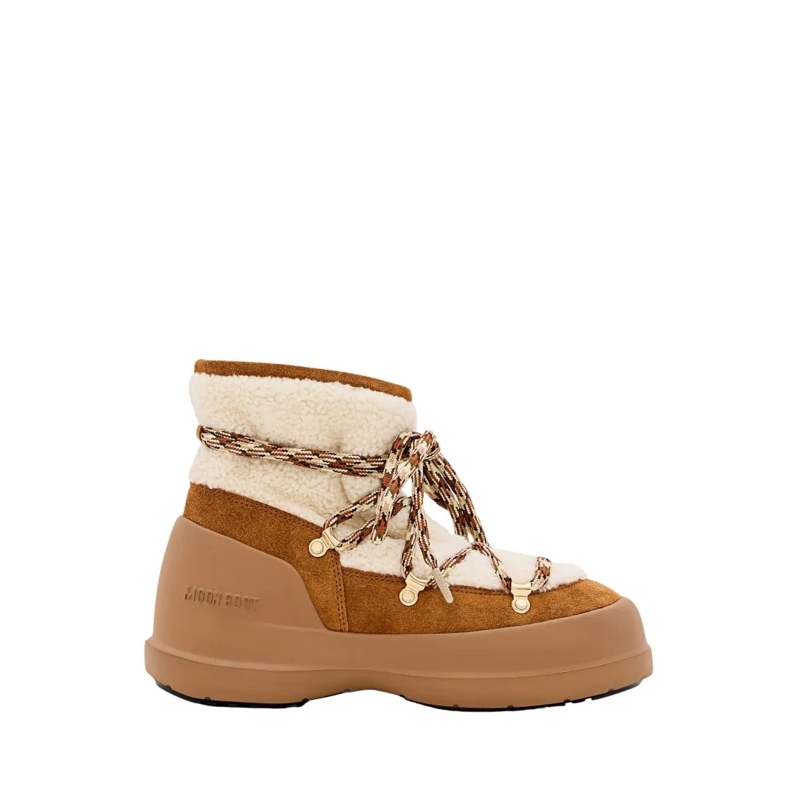 Moonboot Laarzen Mb Luna Boot Shearling Whisky/Off White(Image 2)