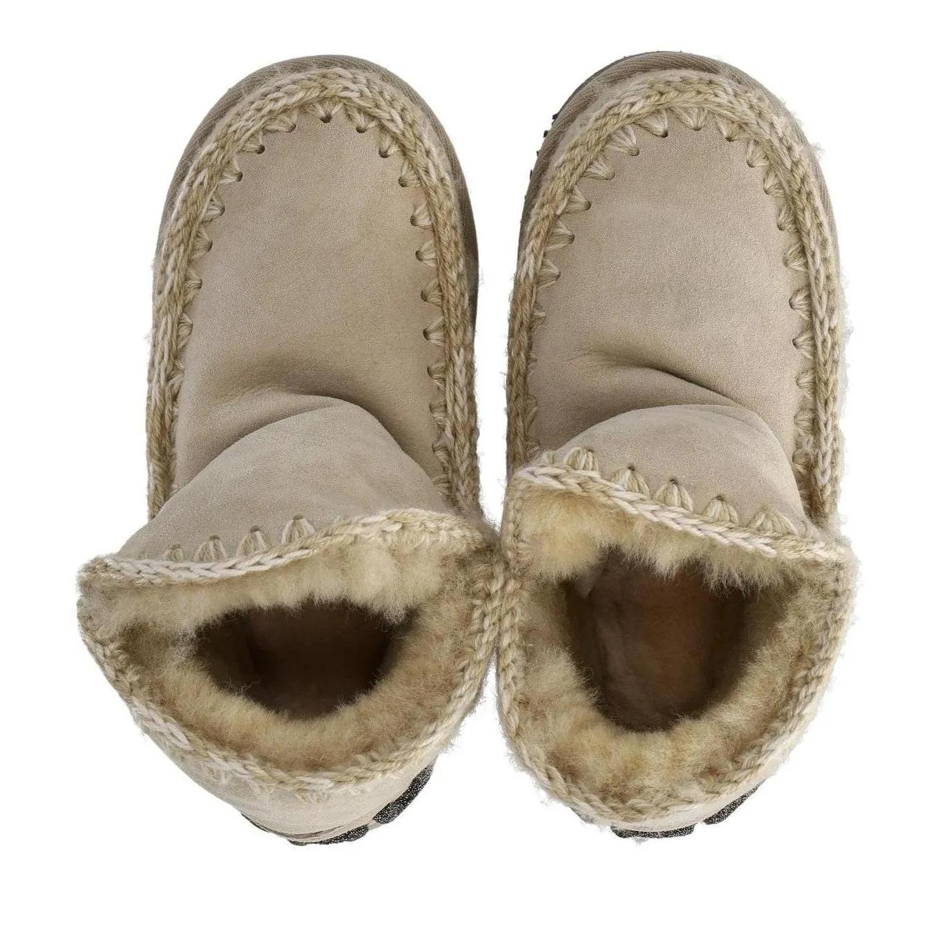 Thumbnail - Mou Stiefel - Dames Eskimo 18 Boot Chalk - Gr. 38 (EU) - in Beige - für Damen