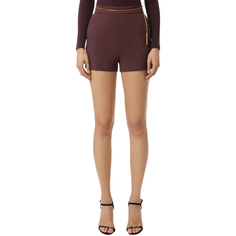 Elisabetta Franchi Shorts Shorts Merlot rot