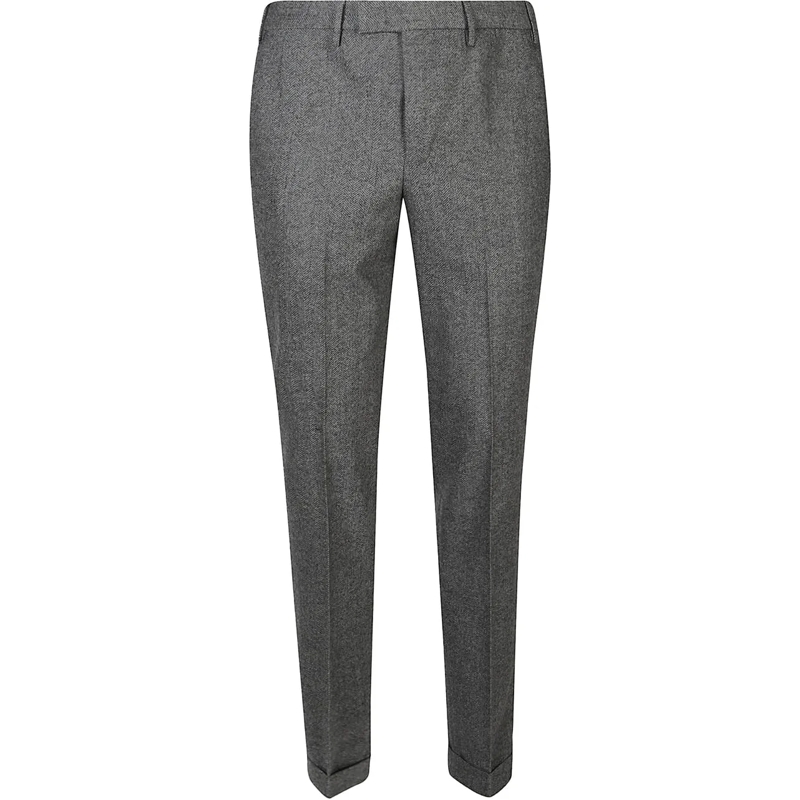 Pt Torino Jeans Slim Fit Master Flat Front Pant Grey grau