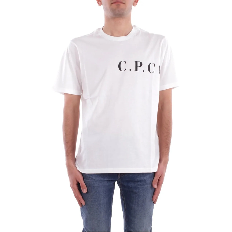 CP Company T-shirt T-Shirts And Polos Gauze White weiß