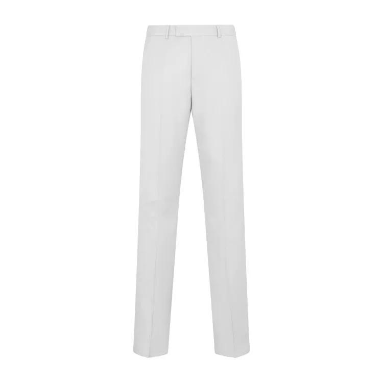 Christian Dior - Grey Wool Pants - Größe 48 - gray