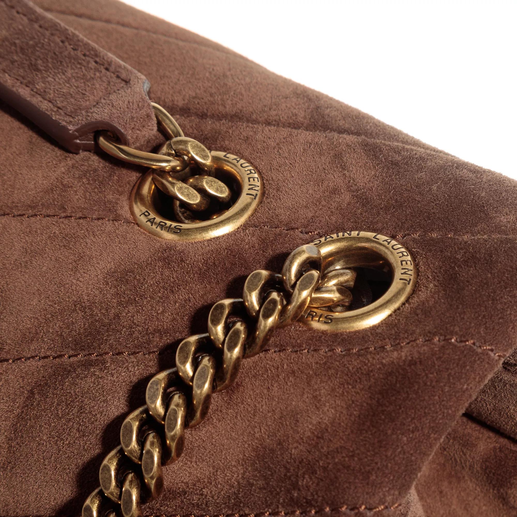 Saint Laurent Crossbody bags Medium Loulou Chain Bag in bruin