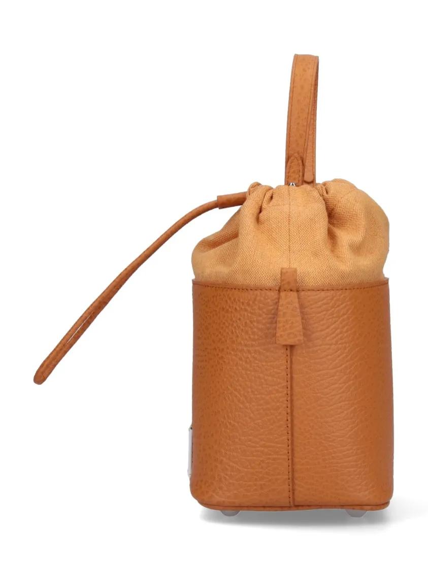 Maison Margiela Shoppers & Totes Small '5Ac' Bucket Bag – Brown in bruin