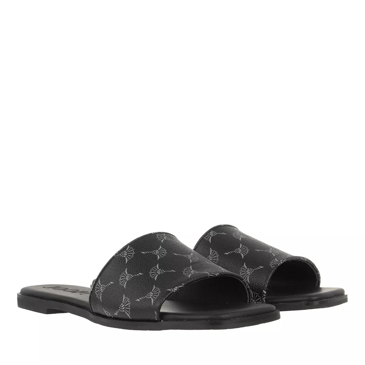 JOOP! Slipper & Pantoletten - Cortina Merle Sandal - Gr. 39 (EU) - in Schwarz - für Damen