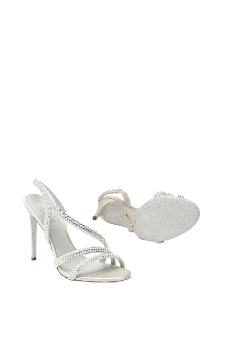Thumbnail - René Caovilla Sandalen - Lisa Grey Sandal 105 - Gr. 36,5 (EU) - in Grau - für Damen