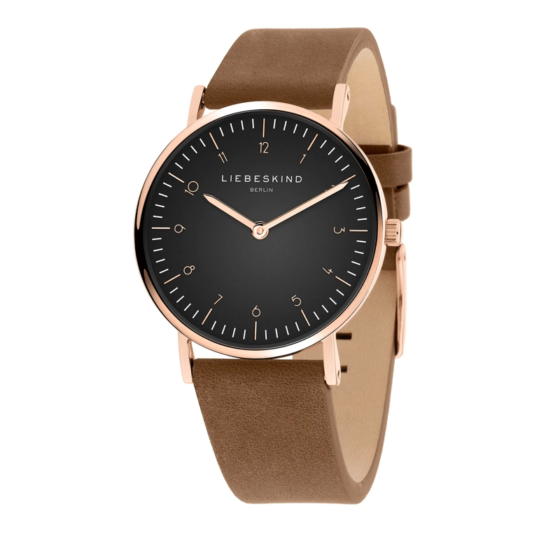 Liebeskind Berlin Quarzuhr Echtleder The Small Minimalist braun(Image 4)