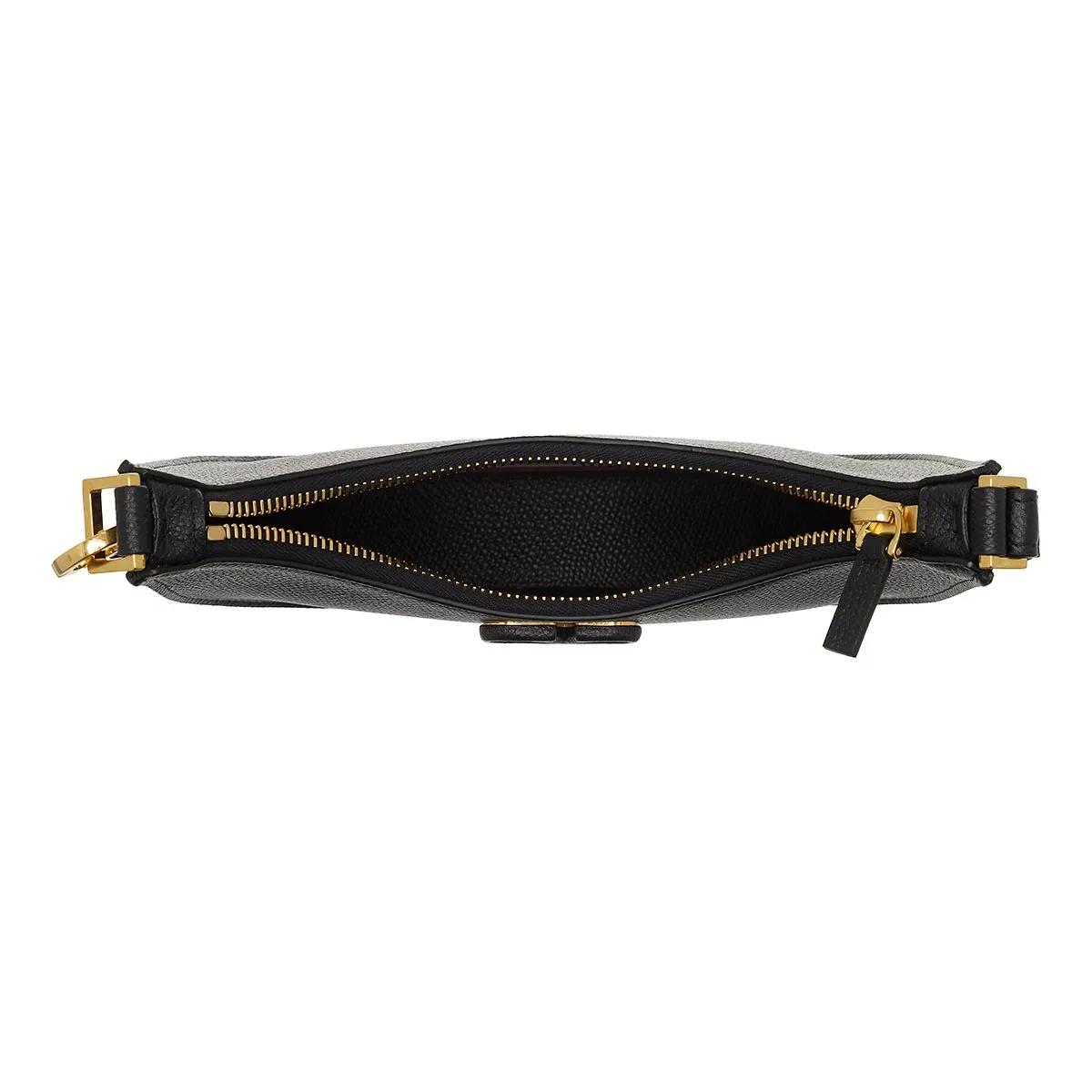 Valentino Garavani Pochettes V Logo Signature Mini Bag in zwart
