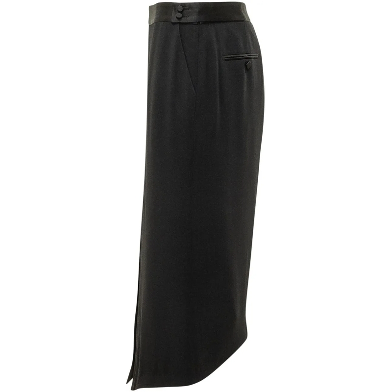 Tom Ford Maxirock Gonna Pencil con Spacco Frontale schwarz(Image 3)