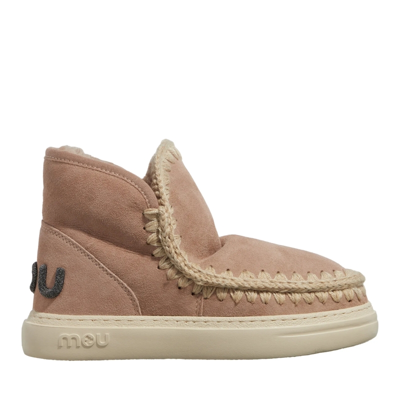 Mou Winterboots Eskimo Sneak Bold Glitter Logo Camel(Image 4)