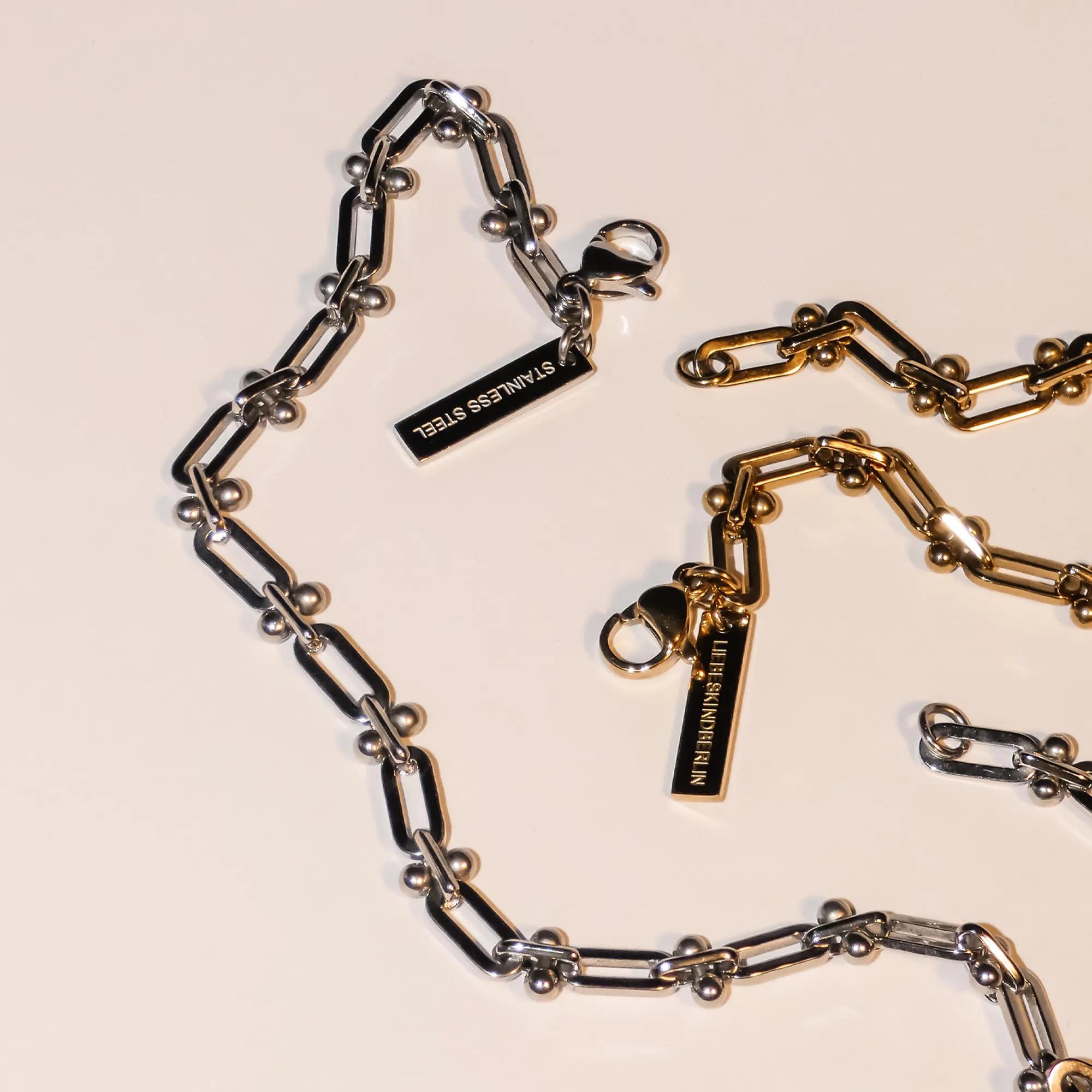 Thumbnail - Liebeskind Berlin Armband - Edelstahl Urban Chic - Gr. ONESIZE - in Gold - für Damen