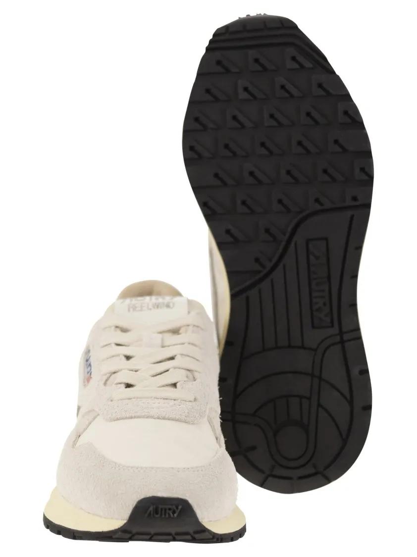 Thumbnail - Autry Low-Top Sneaker - Reelwind - Suede And Technical Textile Trainer - Gr. 39 (EU) - in Beige - für Damen