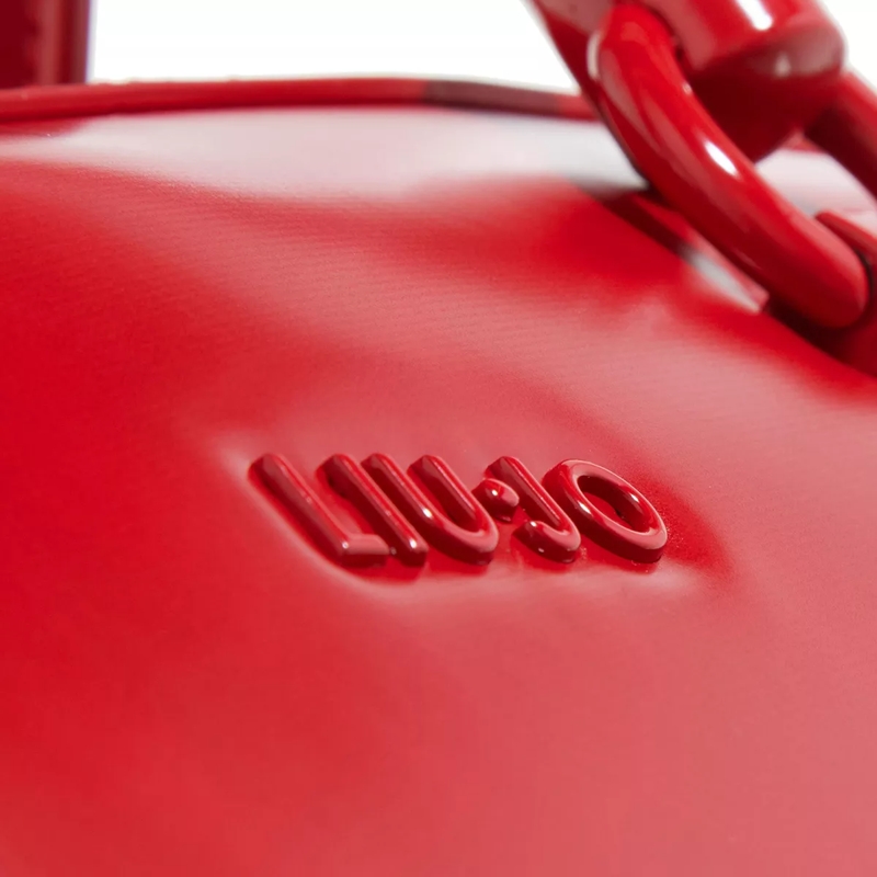 LIU JO Bowling Bag M Satchel  Strawberry(Image 5)