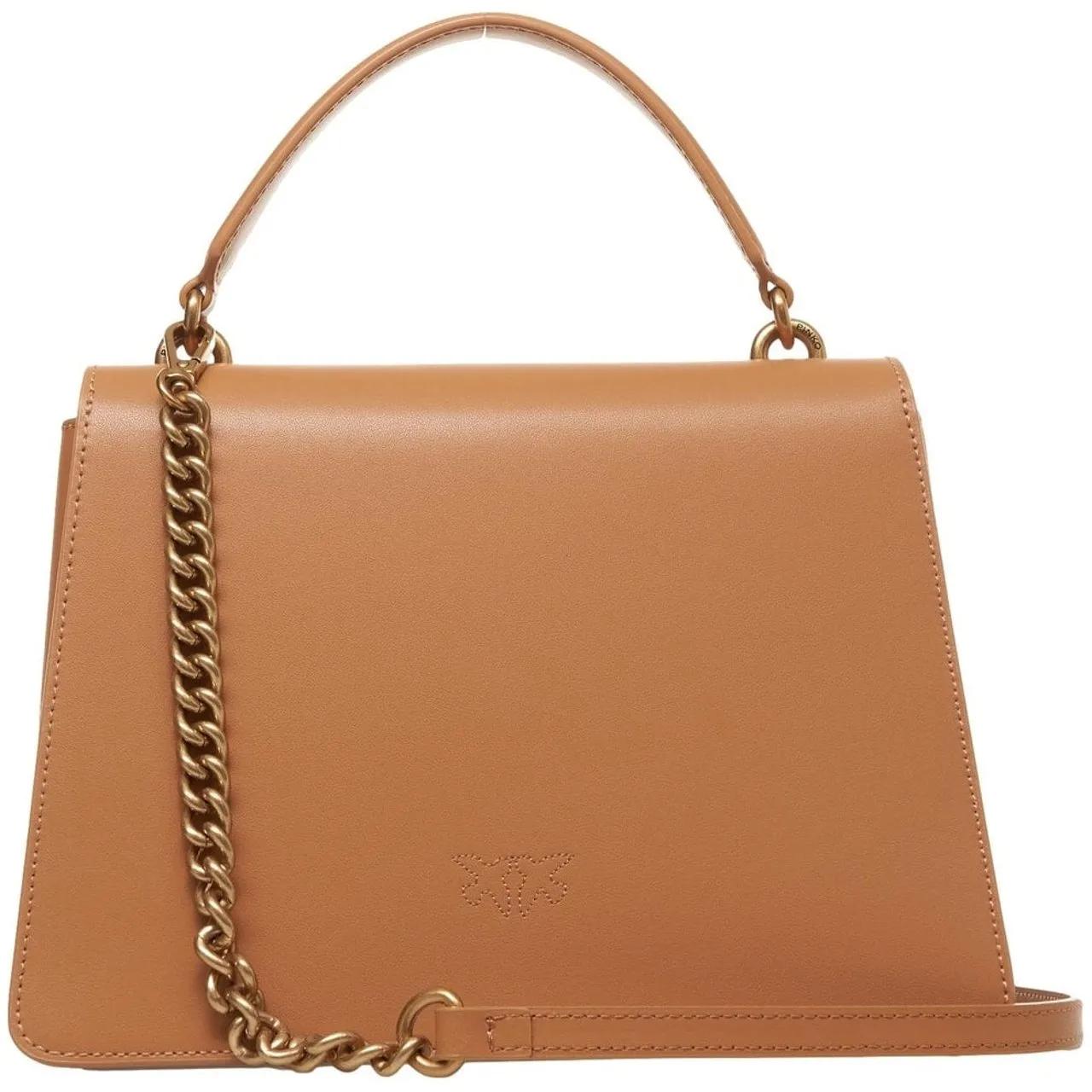 Pinko Crossbody bags Handbag 'Mini Love One Top Handle Light' in bruin