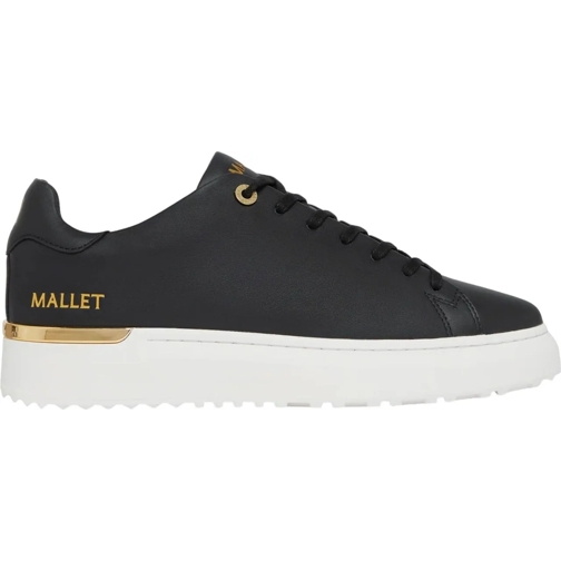 MALLET Low-Top Sneaker Mallet London Heren Sneaker Zwart TE1154/BLKGLD GR schwarz