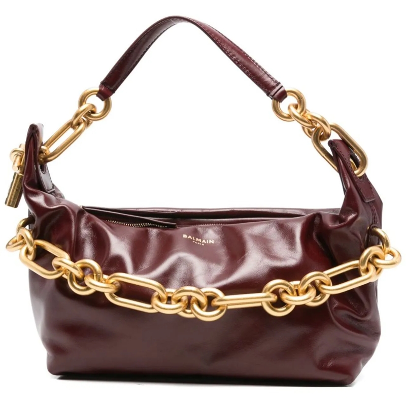 Balmain Sac à bandoulière Bags Bordeaux rot