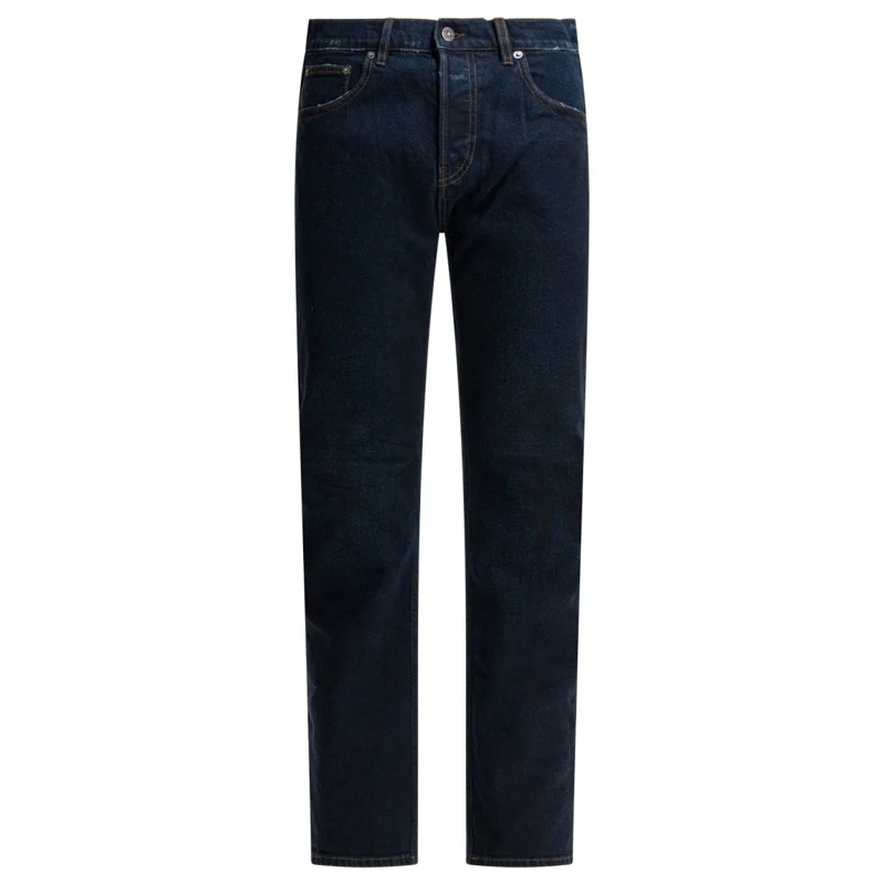 Golden Goose Jeans Slim Fit Denim Jeans With Hand Abrasions Black