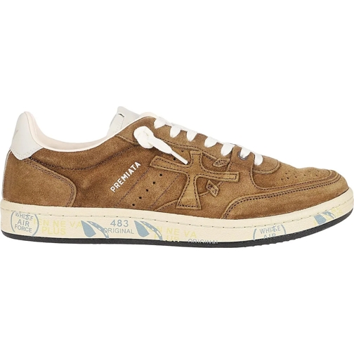 Premiata Low-Top Sneaker Bskt Clay Sneakers Brown schwarz