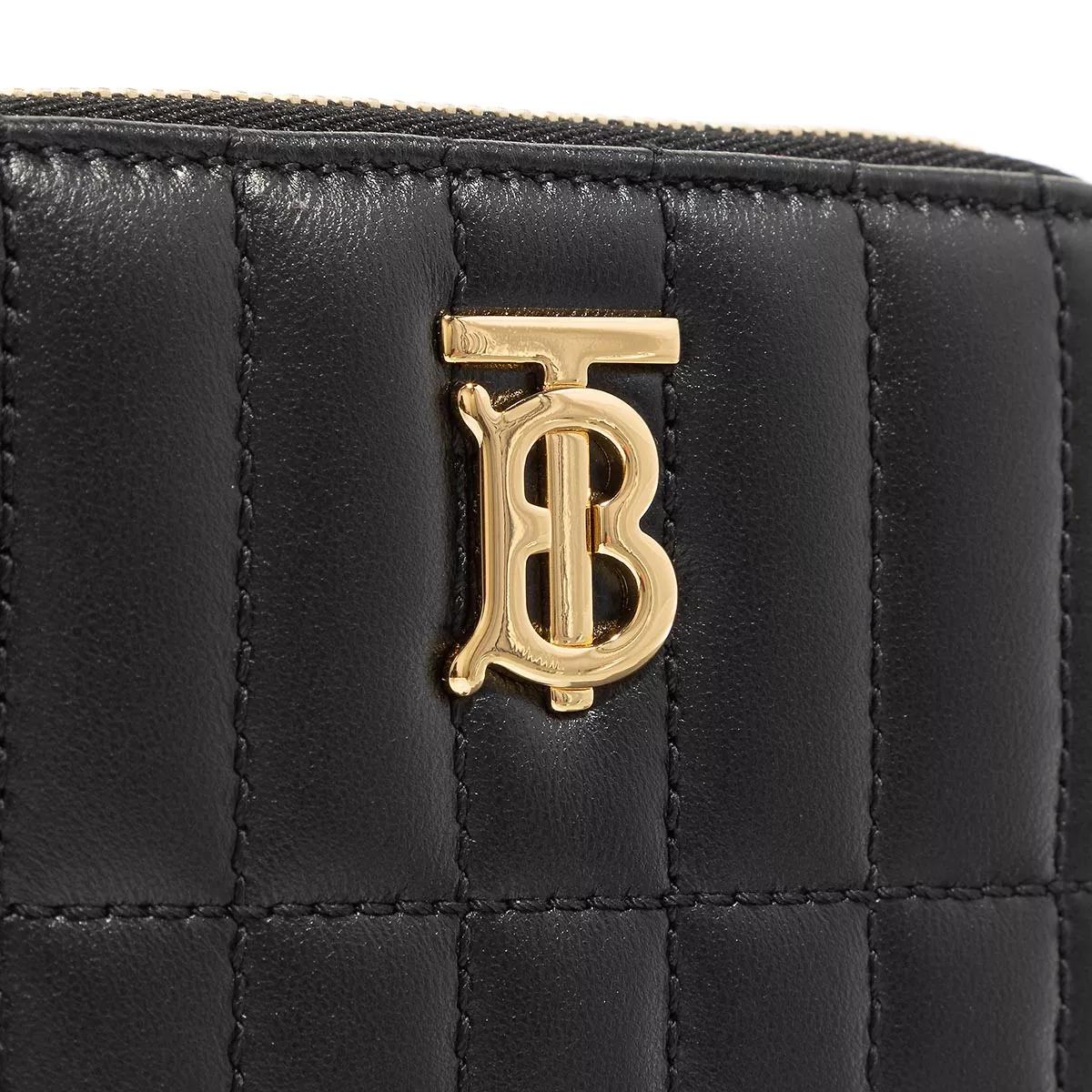 Burberry store wallet gold