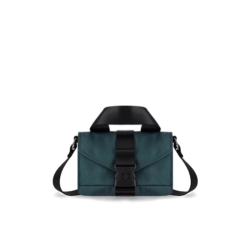 GANNI Crossbody Bag GANNI TECH MINI GRÜNE SCHULTERTASCHE grün