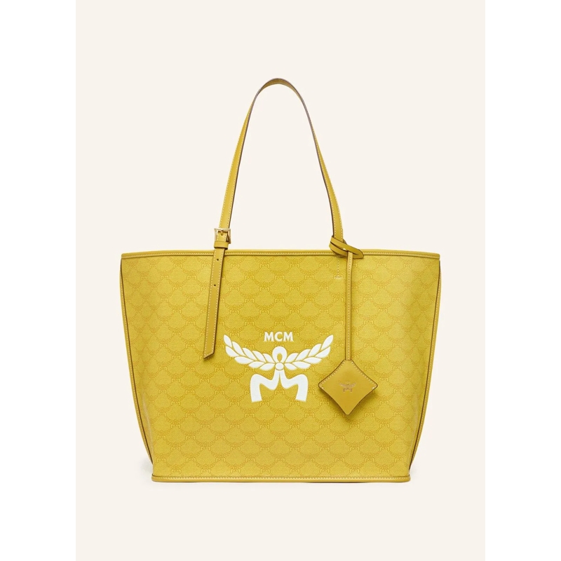 MCM Shopper Shoppers & Totes Himmel Shopper in Lauretos Yellow