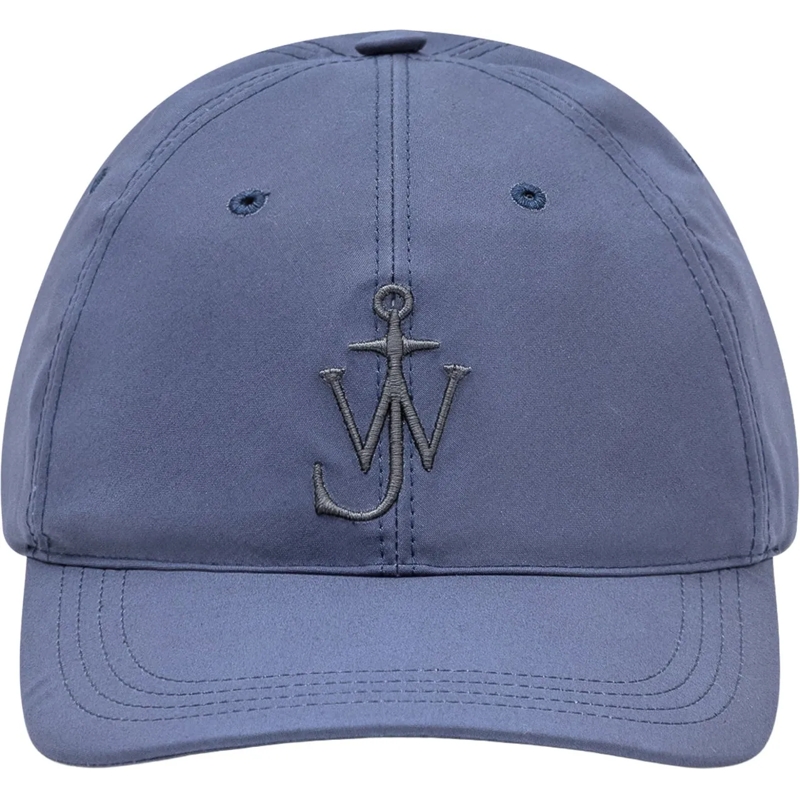 J.W.Anderson  Cappellino con Logo Ricamato blau