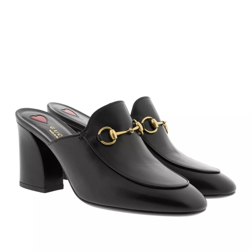 Gucci Princetown Leather Mules Black Muil