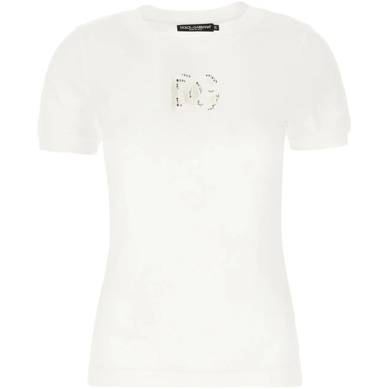 Dolce&Gabbana T-shirt Dolce&gabbana White cotton t-shirt weiß
