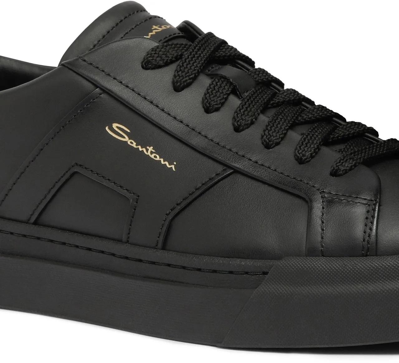 Thumbnail - Santoni Low-Top Sneaker - Men's leather sneaker - Gr. UK_11 - in Weiß - für Damen