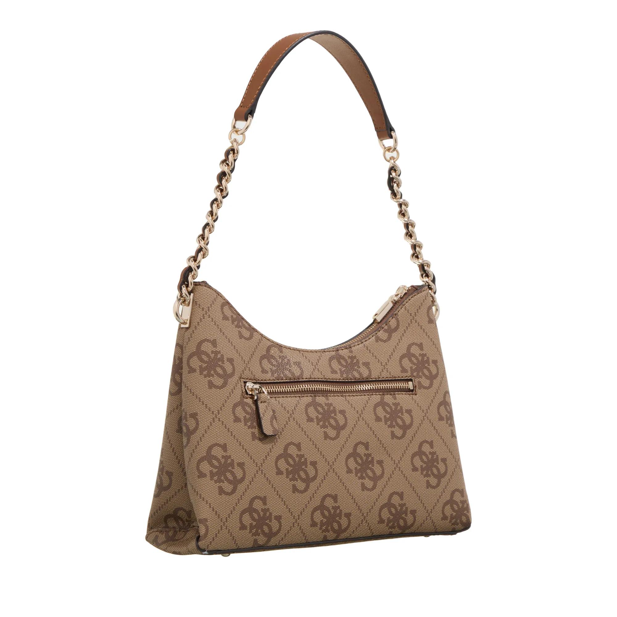 Guess Crossbody bags Izzy Top Zip Shoulder Bag in bruin