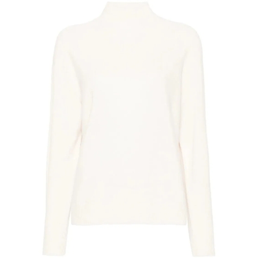 Peserico Monili Chain-Detail Jumper Neutrals Jumper med turtleneck