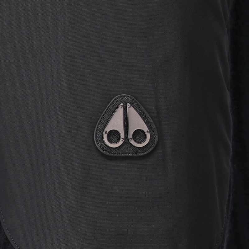 Moose Knuckles Veste de transition 'Magnus Knit Hybrid' Bomber Jacket Black(Image 9)