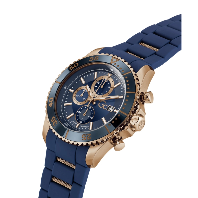 GC Quarzuhr Quarz-Chronographenuhr Gc Speedracer blau(Image 4)