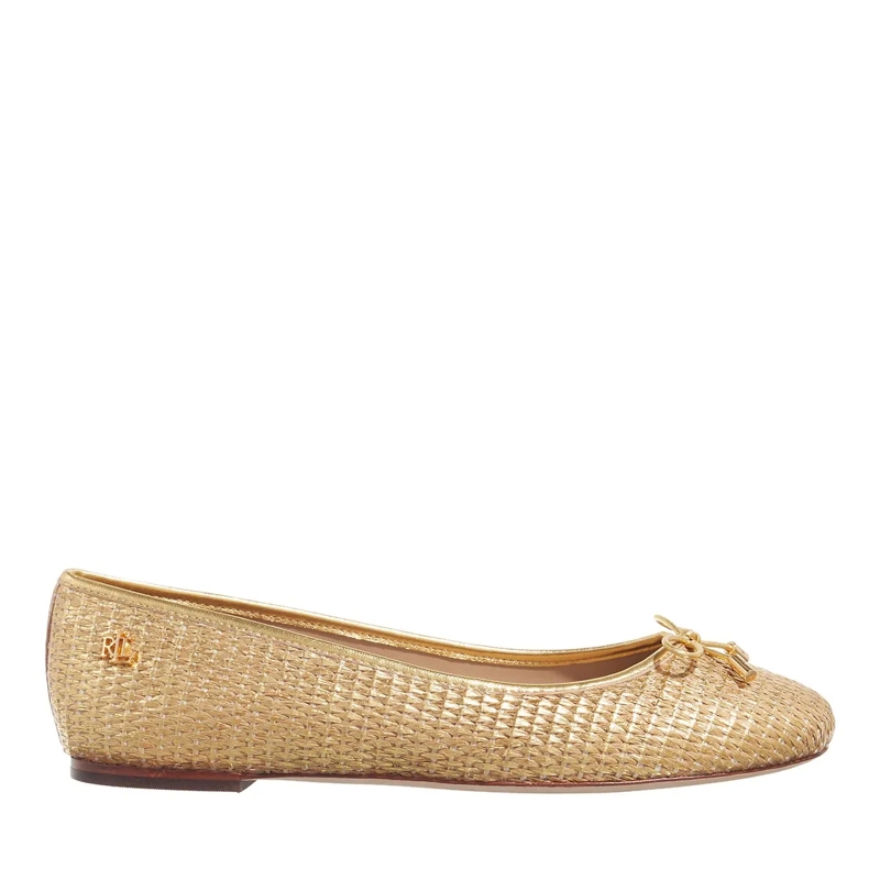 Lauren Ralph Lauren Ballerinas Jayna-Flats-Ballet Modern Gold/Modern Gold